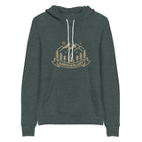 Wanderlust Large Design Lightweight Hoodie