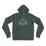 Wanderlust Large Design Lightweight Hoodie