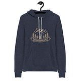 Wanderlust Large Design Lightweight Hoodie