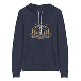 Wanderlust Large Design Lightweight Hoodie