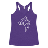 White Wolf Racerback Tank