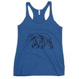 Bearly Natural Racerback Tank